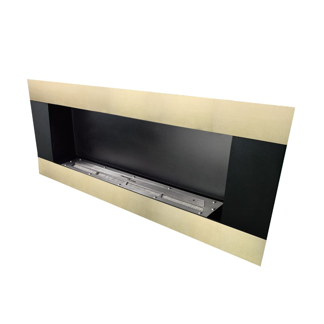 Биокамин "Русский огонь" Голд 1200V встраиваемый с защитным и декоративным стеклом по цене 54 100 руб.