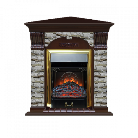 Арочный Алтай угловой (дуб)+Majestic Brass Арочный Алтай угловой (дуб)+Majestic Brass