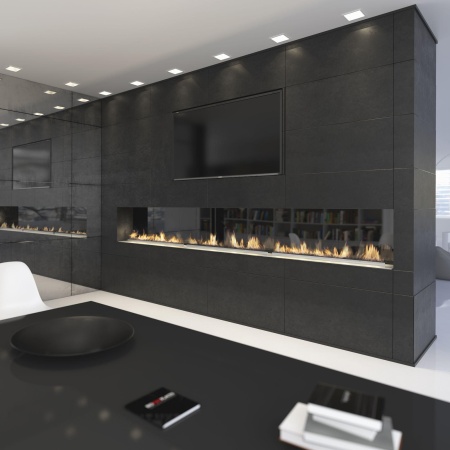 Биокамин  Fire Line Automatic 3 L=1190 black по цене 710 000 руб.