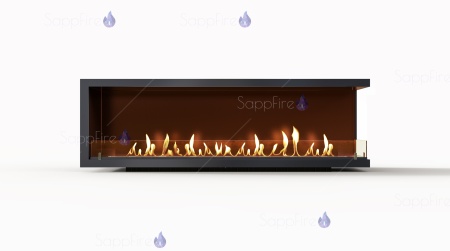 Встраиваемый угловой очаг 1400 SappFire по цене 52 200 руб.