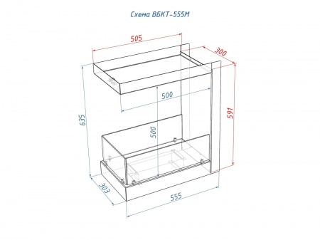 Встроенный биокамин Lux Fire Торцевой 555 М Встроенный биокамин Lux Fire Торцевой 555 М по цене 49 390 руб.