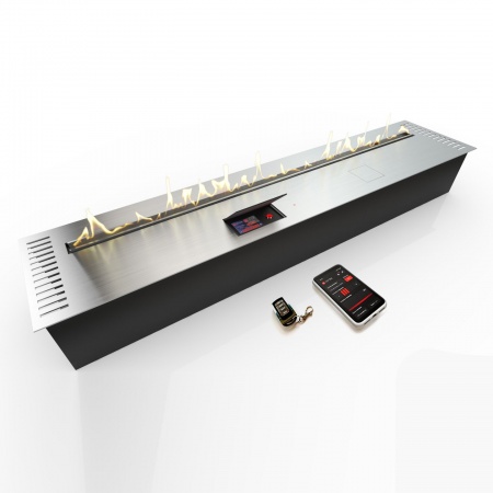 Автоматический биокамин ZeFire M 1400 шлифованный с ДУ по цене 482 000 руб.