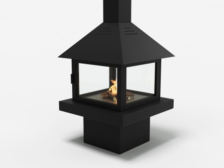 Островной биокамин Lux Fire Куб 850 по цене 391 133 руб.