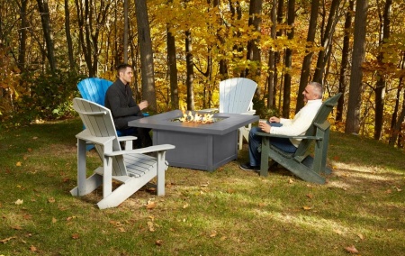 Стол-камин газовый NapoLEOn Hampton 107х107 см