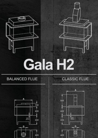 
Газовая топка Vero Design GA 5 H2