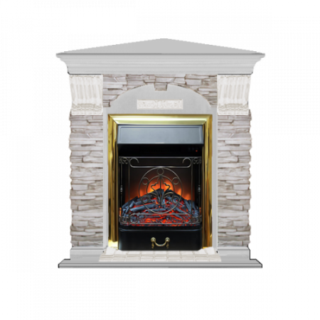 Арочный Мисхор угловой (беленый дуб)+Majestic Brass Арочный Мисхор угловой (беленый дуб)+Majestic Brass