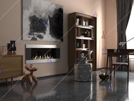 Биокамин Mercury Horizontal 1200 SappFire по цене 40 480 руб.