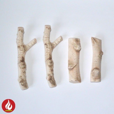 Керамические дрова SLKamin LUX Береза Керамические дрова SLKamin LUX Береза по цене 3 890 руб.